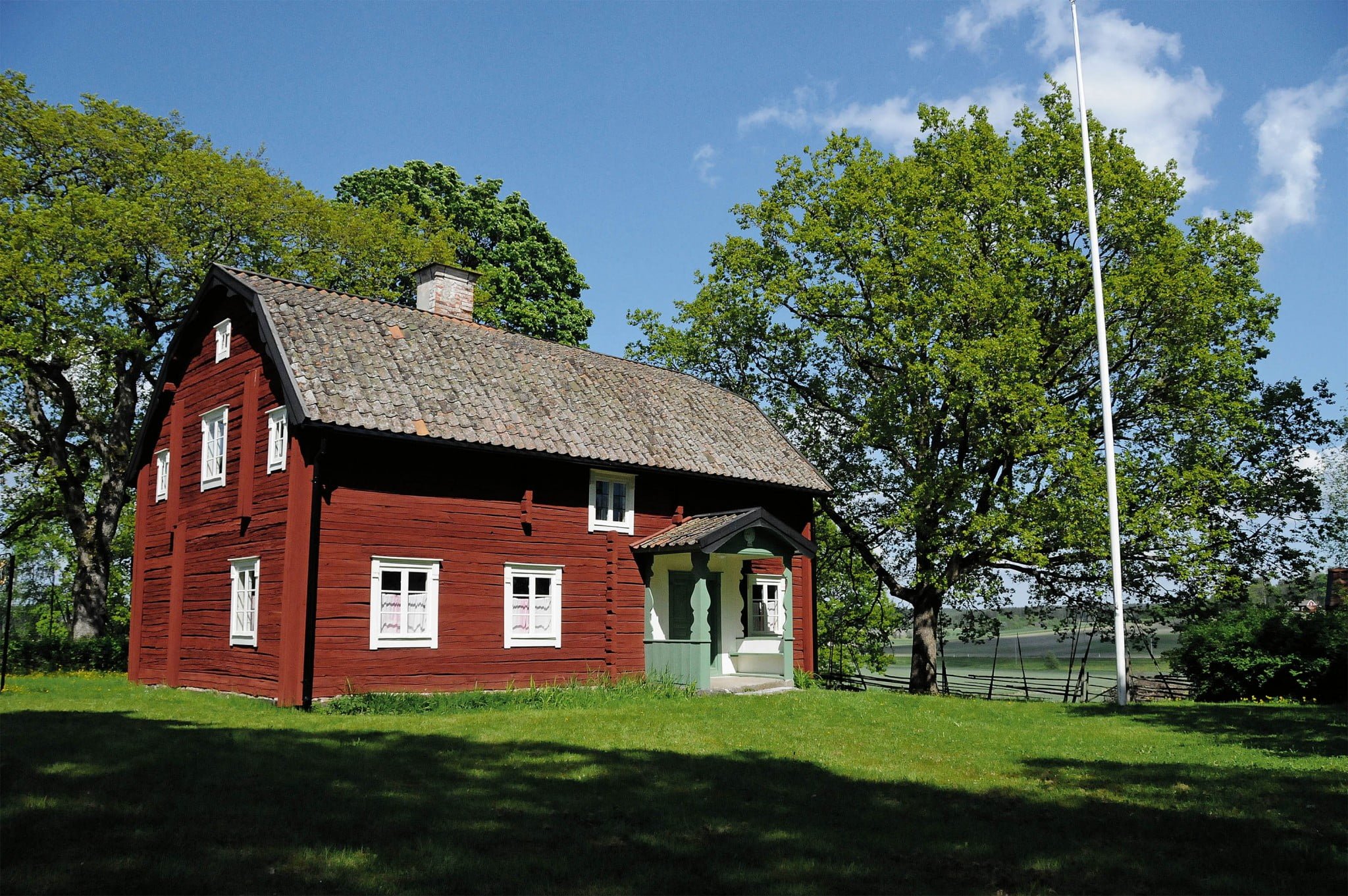 Fröslunda hembygdsgård. Foto: Katja Jahn