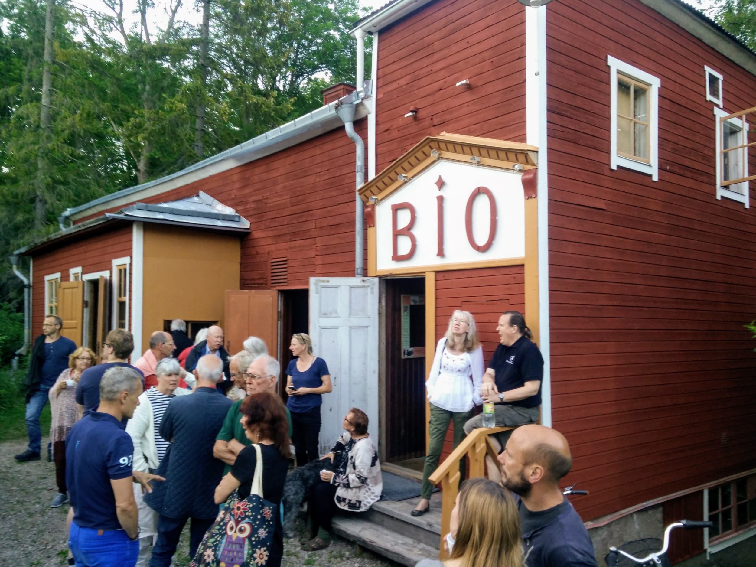 Old cinema in Örsundsbro