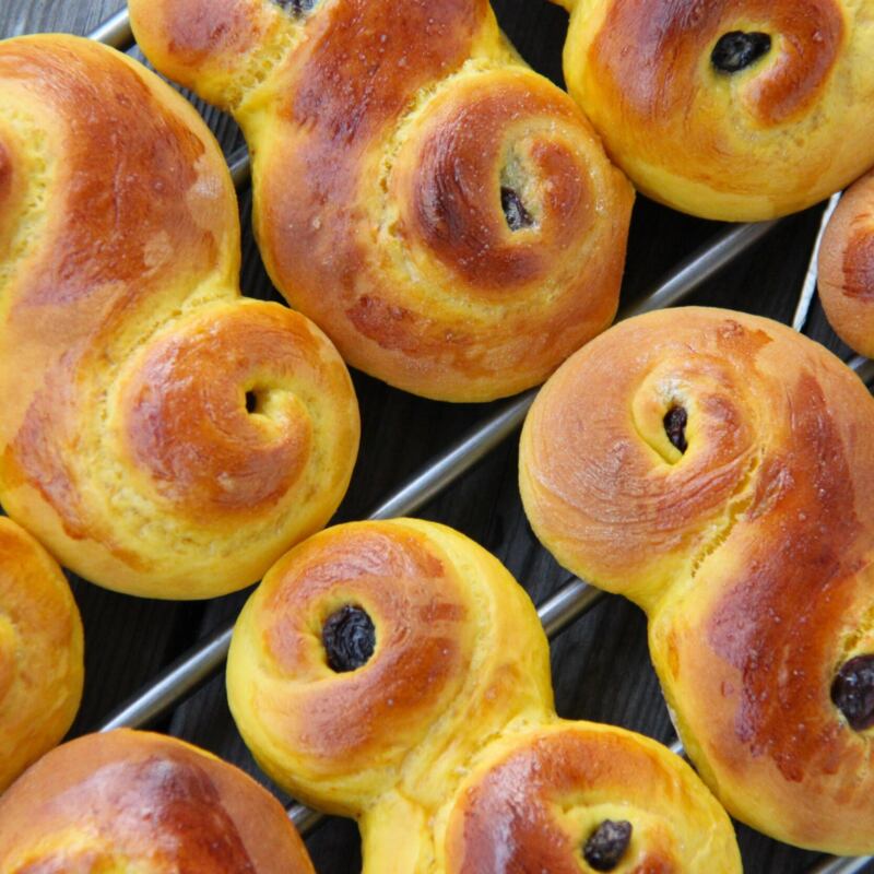 Saffron bread Christmas Fjärdhundraland