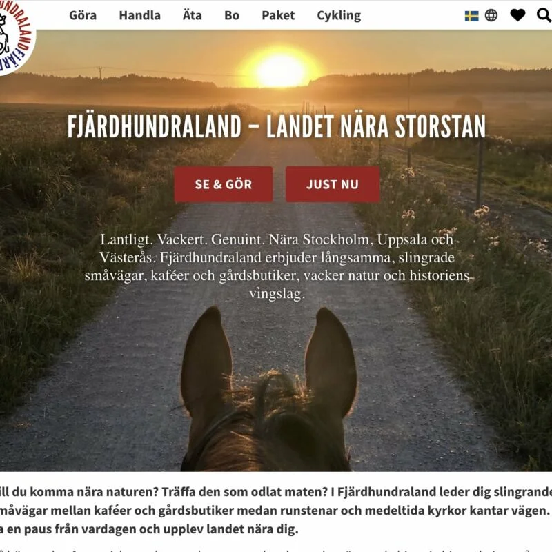 Ny webb för Fjärdhundraland 14 fjardhundralandse 2023