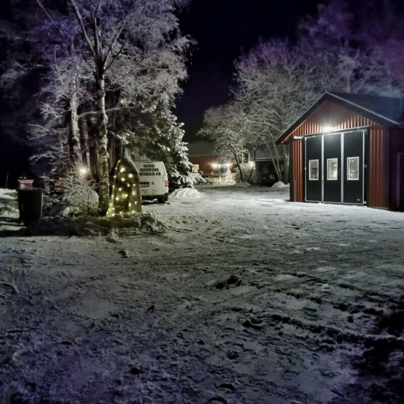 gardsplan in winter dress