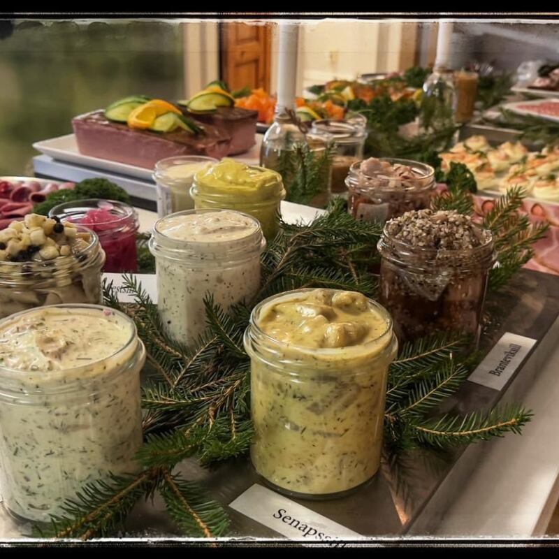 Christmas table in Fjärdhundraland, Shadow Café