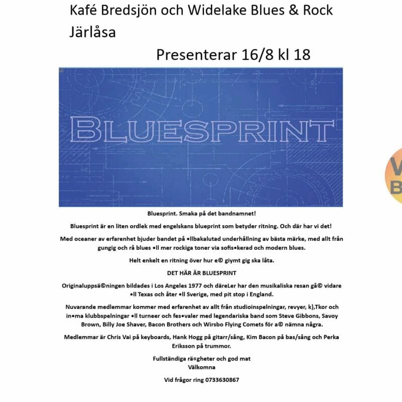 b print affisch