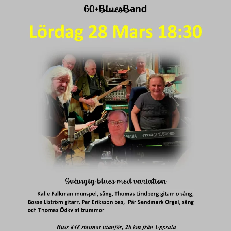 60 bluesband 28 3 affisch
