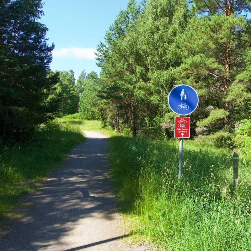 La ruta ciclista de Uppland